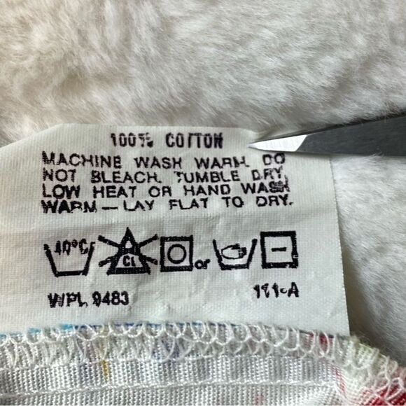 V Sport Robert Bruce Paint Splatter Vintage  Button Down Shirt Size L - Picture 5 of 12